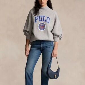 POLO RALPH LAUREN Logo Crest Lightweight Fleece
Mockneck